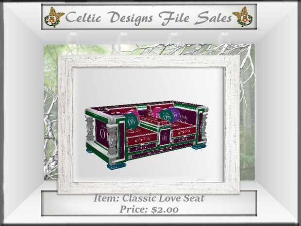 CD Classic Love Seat