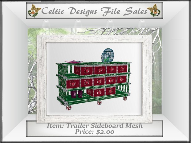 CD Trailer Sideboard Mesh