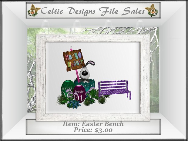 CD Easter Bench Mesh
