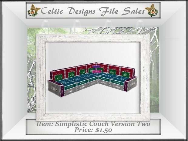 CD Simplistic Couch Version Two