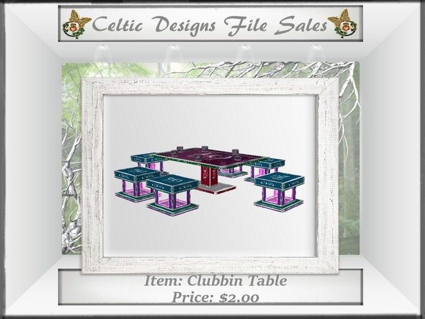 CD Clubbin Table