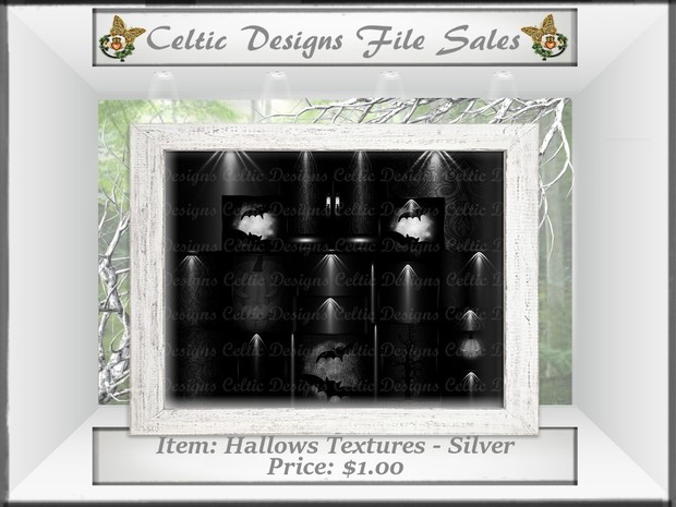 Cd Hallows Textures - Silver