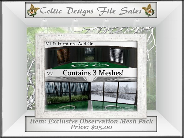 CD Exclusive Observation Mesh Pack