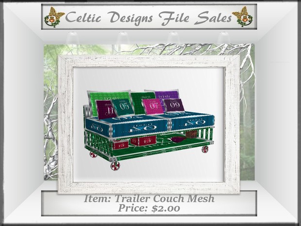 CD Trailer Couch Mesh