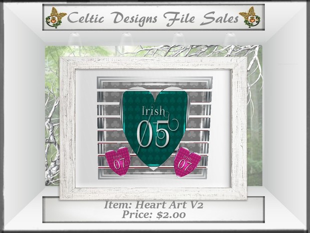 CD Heart Art V2 Mesh