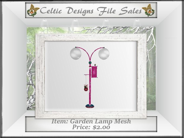 CD Garden Lamp Mesh