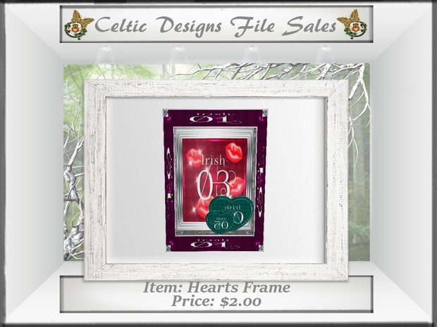 CD Hearts Frame