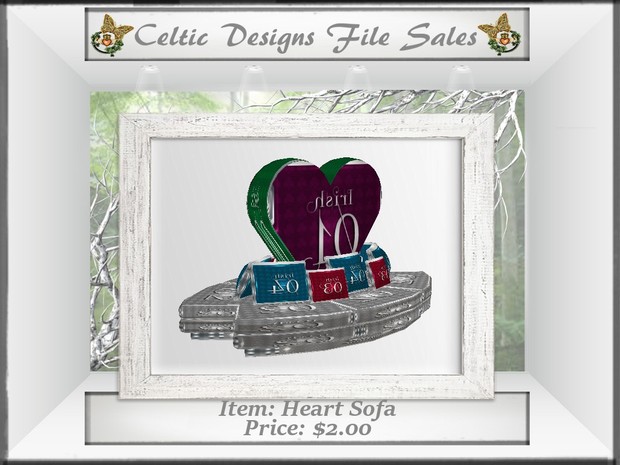 CD Heart Sofa