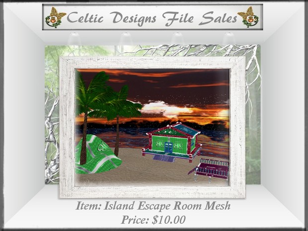 CD Island Escape Room Mesh