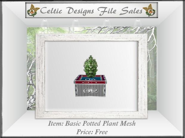 CD Basic Potted Plant Mesh