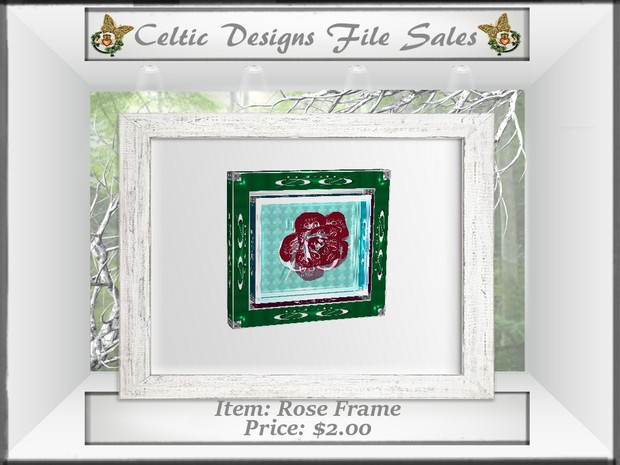 CD Rose Frame