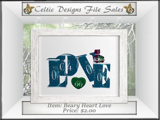 CD Beary Heart Love