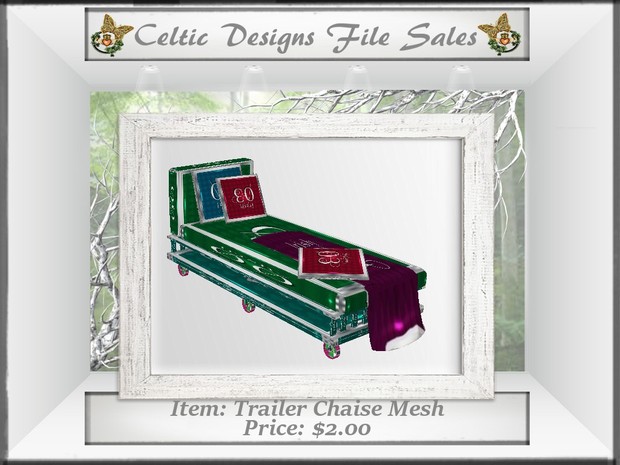 CD Trailer Chaise Mesh