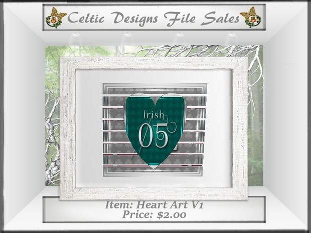 CD Heart Art V1 Mesh