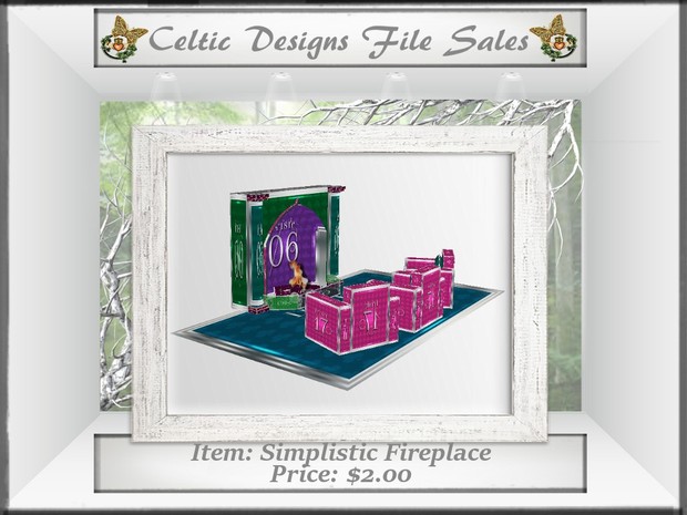 CD Simplistic Fireplace