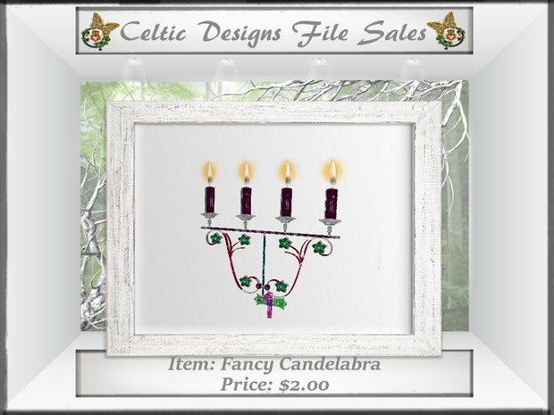 CD Fancy Candelabra