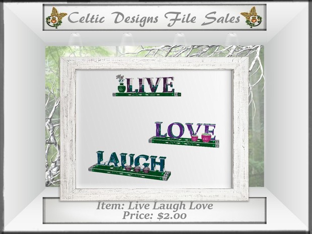 CD Live Laugh Love