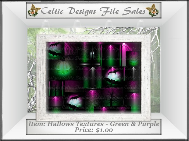 CD Hallows Textures - Green & Purple
