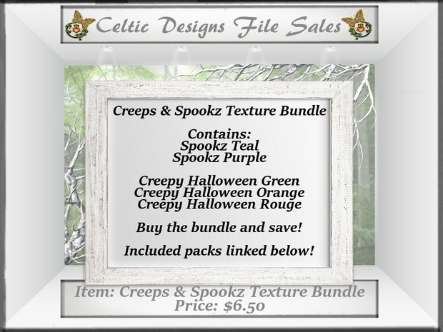 CD Creeps & Spookz Texture Bundle