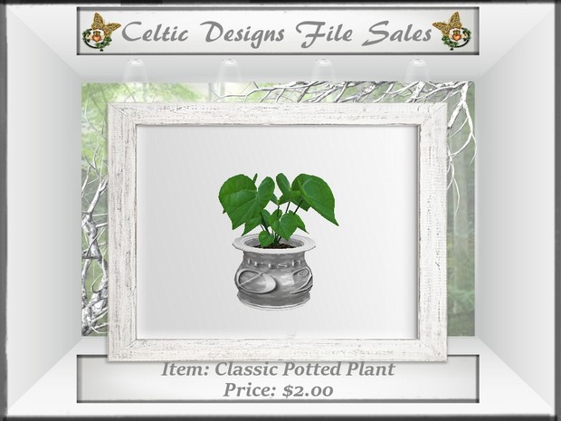 CD Classic Potted Plant