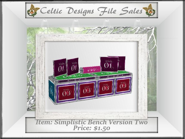 CD Simplistic Bench Version Two