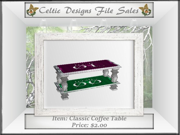 CD Classic Coffee Table