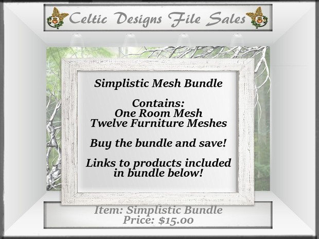CD Simplistic Mesh Bundle