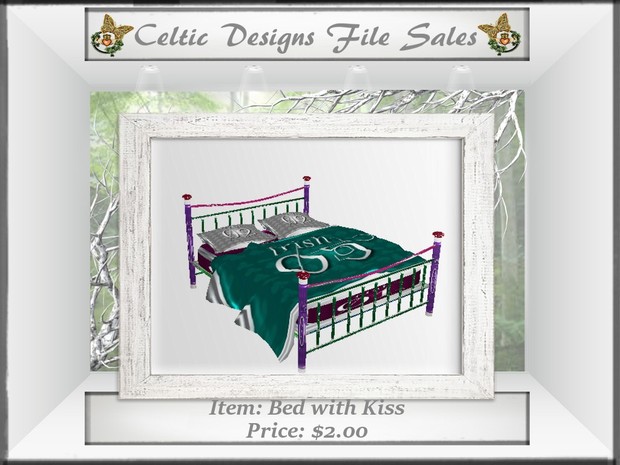 CD Bed with Kiss