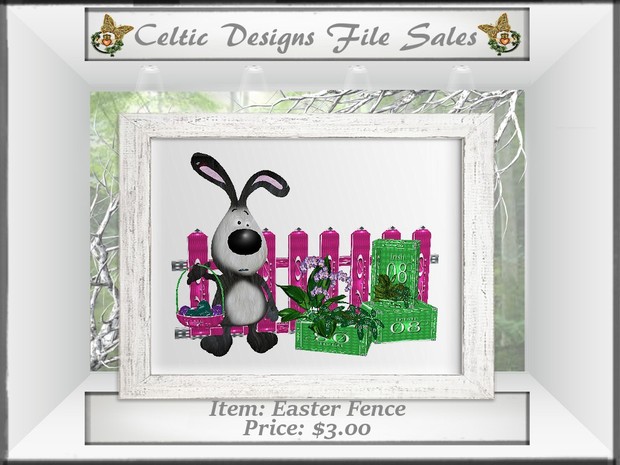 CD Easter Fence Mesh