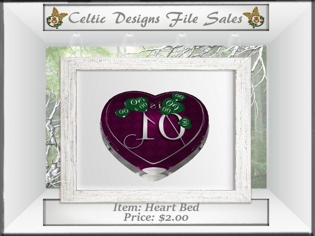 CD Heart Bed