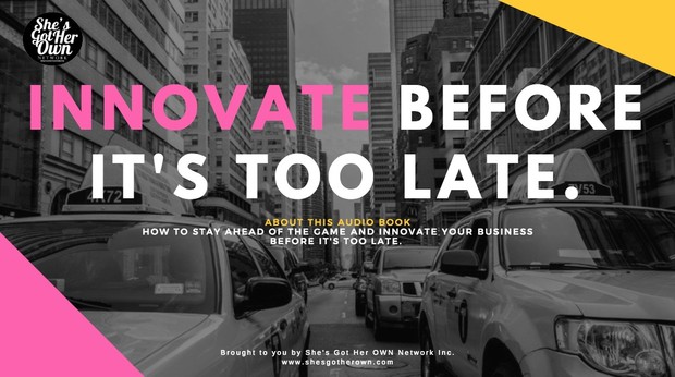 Innovate Before It's Too Late - Audio Book