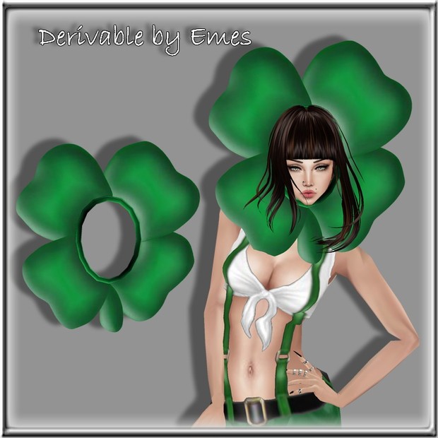 FOUR LEAF CLOVER HAT MESH FEMALE