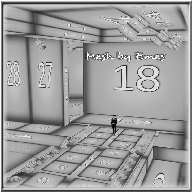 CATWALK MODELING ROOM MESH