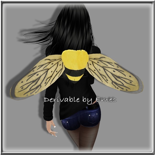 BEE WINGS ANIMATED MESH UNISEX