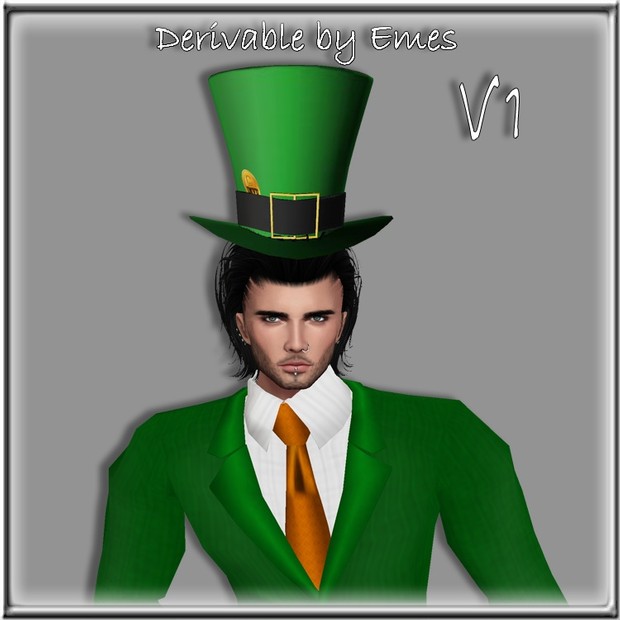 ST.PATRICK'S DAY TOP HAT MESH MALE 2018(4 MESHES)