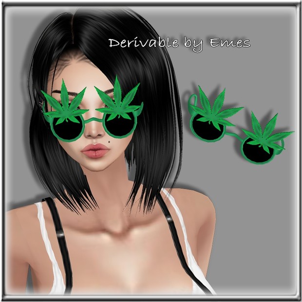 WEED GLASSES MESH FEMALE
