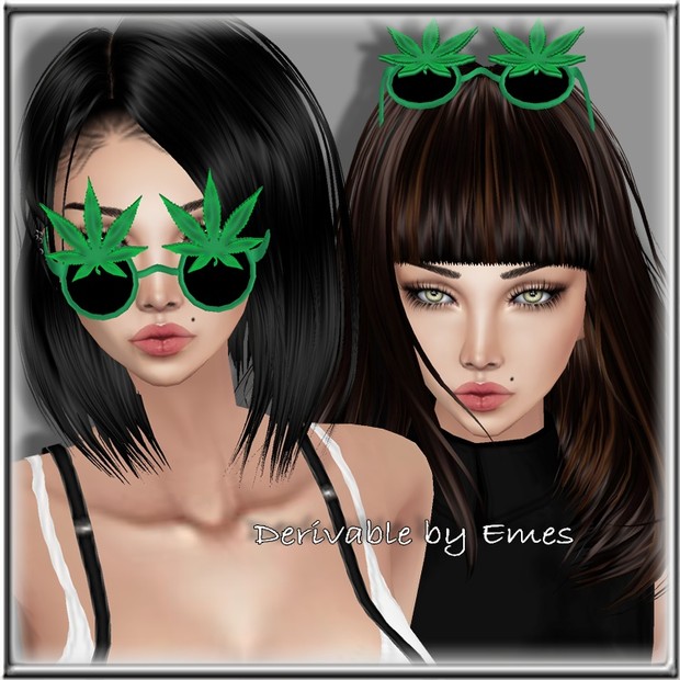WEED GLASSES UP MESH FEMALE