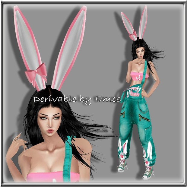 BUNNY EARS MESH V1+V2,SMALL AND BIG (2 MESHES)