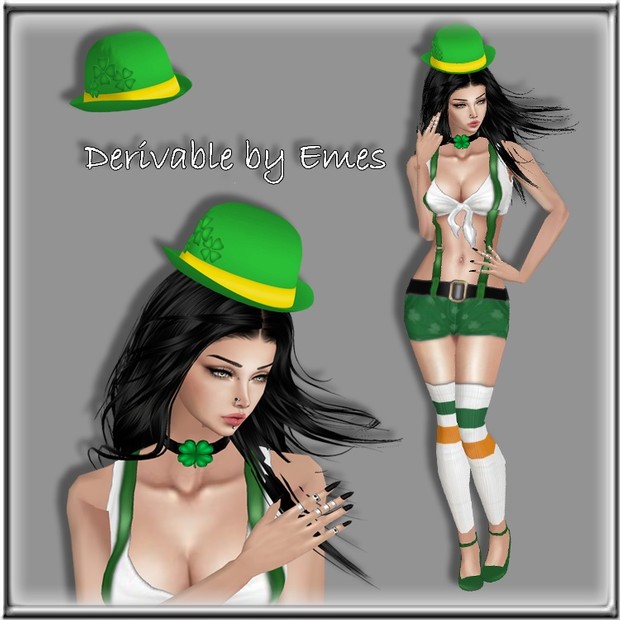ST.PATRICK'S DAY HAT MESH FEMALE 2018