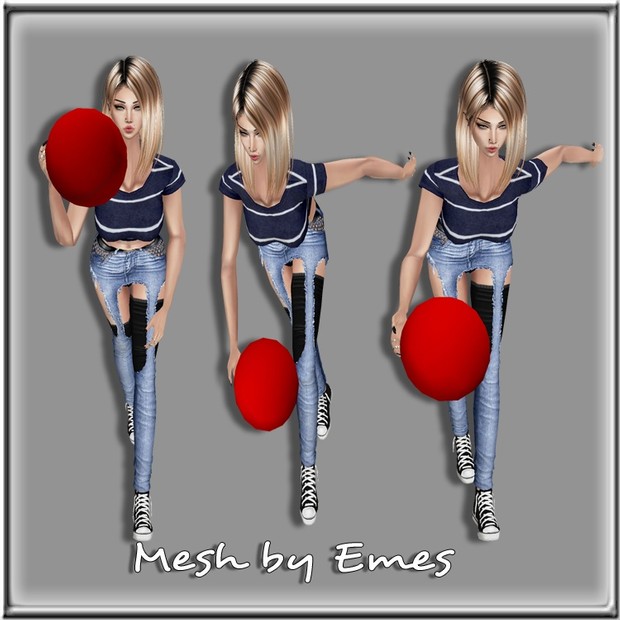 Bowling Set Meshes(7 meshes)