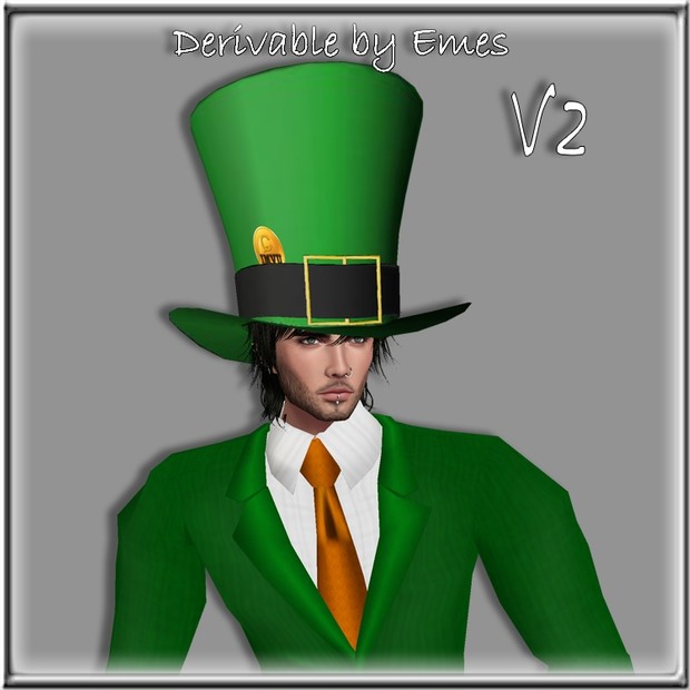 ST.PATRICK'S DAY TOP HAT MESH MALE 2018(4 MESHES)