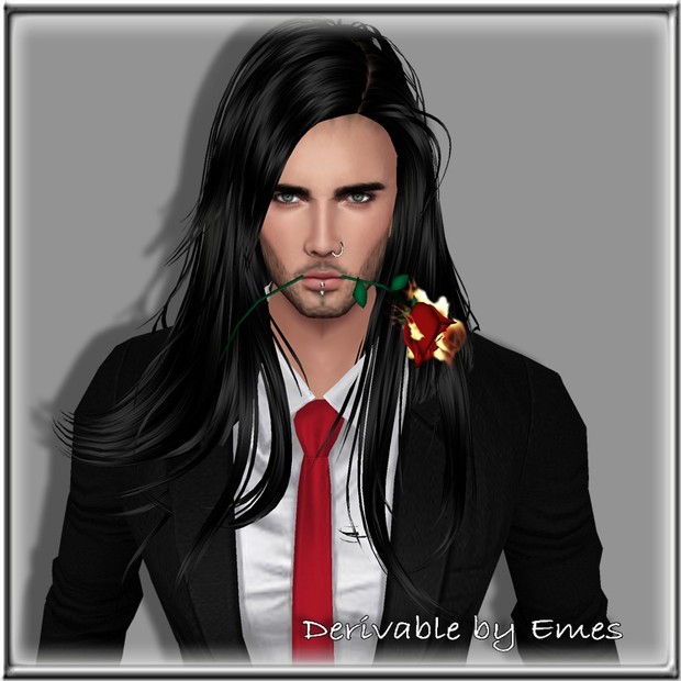ROSE MOUTH FLAME MALE MESH