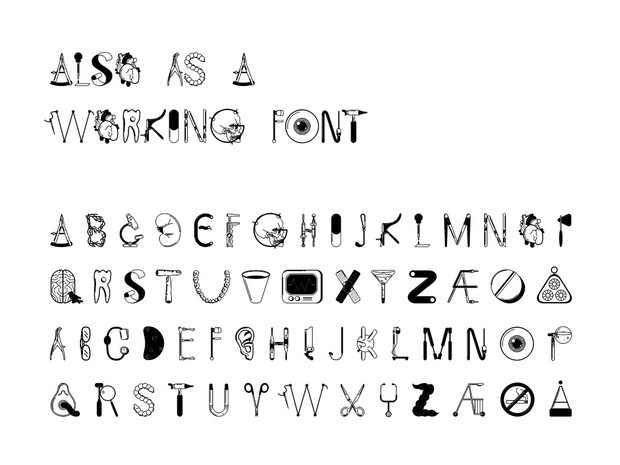 Medic Type – Illustrative font and letters