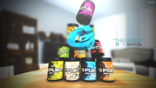 GFUEL ADVERTS .PSDs PACK (5 .PSDs) - Aleo