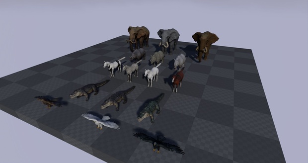 Realistic Animal Pack for Unreal Engine 4