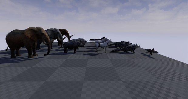 Realistic Animal Pack for Unreal Engine 4