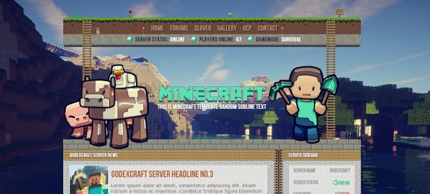 Minecraft Template V3