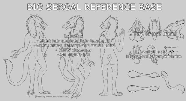 Huge Sergal Reference Base
