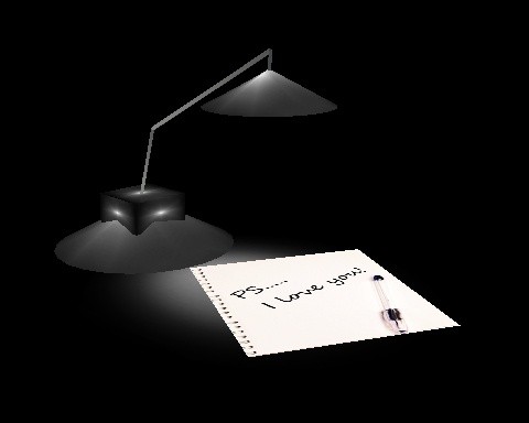 Mesh Lamp Note