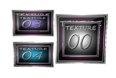3 Grouped Framed Picture Mesh